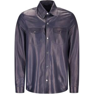 Salvatore Santoro, Heren, Jassen, Blauw, Maat: S