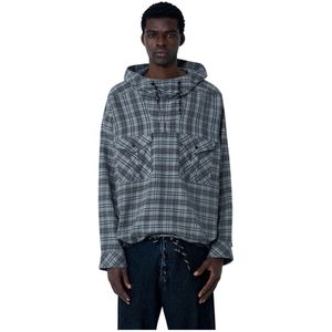 Martine Rose, Heren, Sweatshirts & Hoodies, Grijs, Maat: M Katoen,