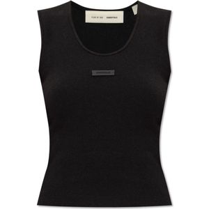 Fear Of God, Dames, Tops, Zwart, Maat: XS