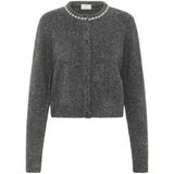 Kaffe - KAroxy - Gebreide Trui - Grijs Melange