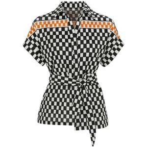 Clips, Dames, Blouses & Shirts, Veelkleurig, Maat: XL Katoen,