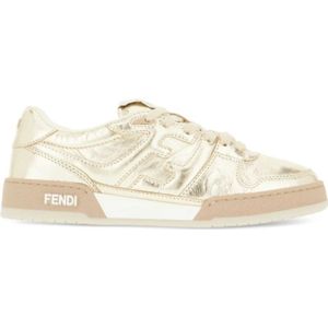 Fendi, Dames, Schoenen, Geel, Maat: 36 1/2 EU Leer,