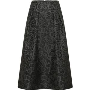 InWear, Dames, Rokken, Zwart, Maat: XS Leer,