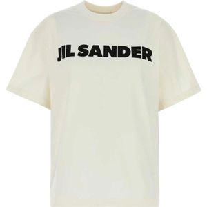 Jil Sander, Dames, Tops, Beige, Maat: XS Katoen,