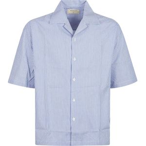 Reternity, Heren, Overhemden, Blauw, Maat: S