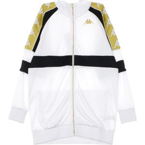 Kappa, Dames, Sweatshirts & Hoodies, Wit, Maat: S