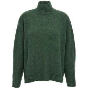 Victoria Beckham, Dames, Truien, Groen, Maat: L Wol,