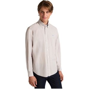 Harmont & Blaine, Heren, Overhemden, Beige, Maat: 3XL Katoen,