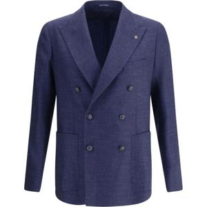 Tagliatore, Heren, Pakken, Blauw, Maat: S