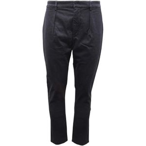 Dondup, Heren, Broeken, Blauw, Maat: W30 Katoen,