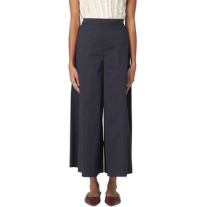 Liviana Conti, Dames, Broeken, Blauw, Maat: 2XS