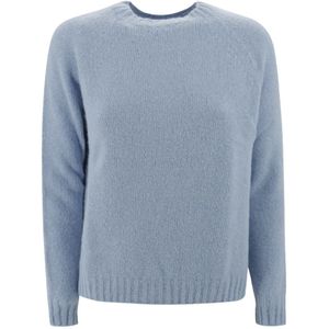 Relaxed fit gebreide pullover van alpacamix, model 'GHIACCI'