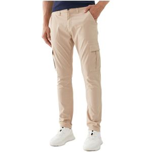 Guess, Heren, Broeken, Beige, Maat: W29 Katoen,