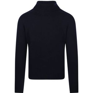 Cashmere Company, Heren, Truien, Blauw, Maat: XL Kasjmier,