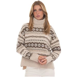 Barbour, Dames, Truien, Beige, Maat: S Wol,