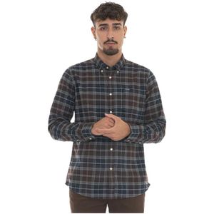 Barbour, Heren, Overhemden, Veelkleurig, Maat: L Katoen,
