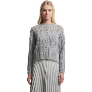 Kocca, Dames, Truien, Grijs, Maat: L Wol,