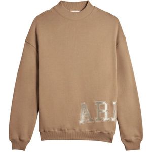 Axel Arigato, Dames, Sweatshirts & Hoodies, Bruin, Maat: XS Katoen,