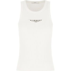 Givenchy, Dames, Tops, Wit, Maat: XS Katoen,