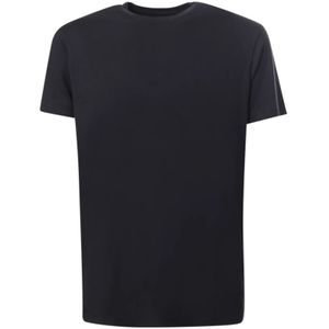 Emporio Armani, Heren, Tops, Zwart, Maat: S Katoen,