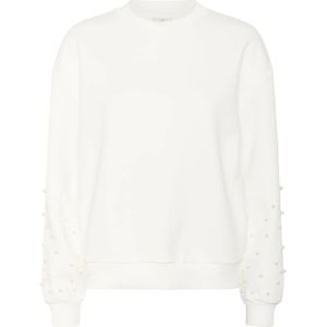 Kaffe, Dames, Sweatshirts & Hoodies, Wit, Maat: M
