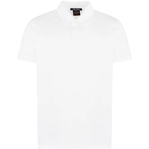 Paul & Shark, Heren, Tops, Wit, Maat: S Katoen,