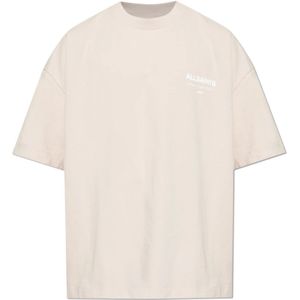 AllSaints, Heren, Tops, Roze, Maat: XS Katoen,