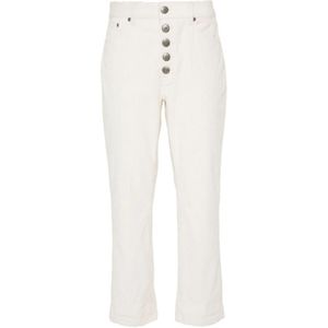 Dondup, Dames, Broeken, Beige, Maat: W28