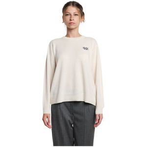 Ralph Lauren, Dames, Truien, Wit, Maat: M Kasjmier,
