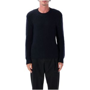 Tom Ford, Heren, Truien, Blauw, Maat: L Wol,