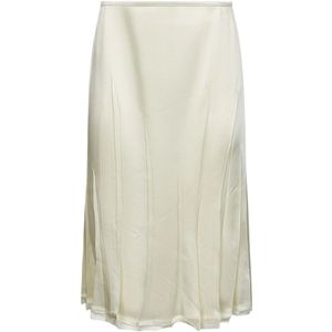 Jil Sander - A-lijnrok - Grijs - Acetaat en Viscose