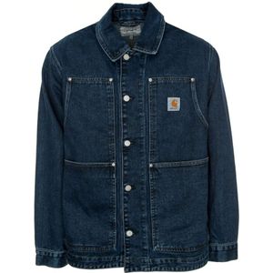 Carhartt Wip - Double Front Denim Jacket - Blauw - Katoen