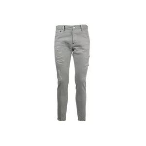 Dsquared2 Moderne Slim-fit Denim Jeans , Gray , Heren , Maat: 3XL