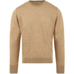 Filippo De Laurentiis, Heren, Truien, Beige, Maat: 2XL