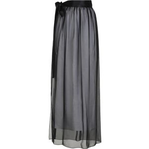 Dolce & Gabbana, Dames, Rokken, Zwart, Maat: S Zijde,