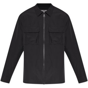 Versace Jeans Couture, Heren, Jassen, Zwart, Maat: S