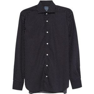 Barba, Heren, Overhemden, Blauw, Maat: 3XL