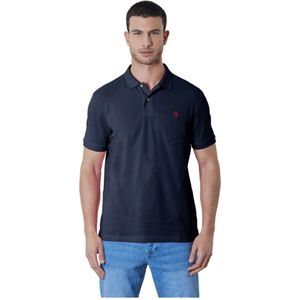 U.s. Polo Assn., Heren, Tops, Blauw, Maat: L Katoen,