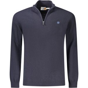Timberland, Heren, Truien, Blauw, Maat: M Wol,