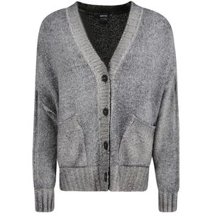 Avant Toi, Dames, Truien, Grijs, Maat: M Zijde,