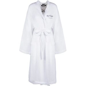 Karl Lagerfeld, Dames, Nachtkleding & Lounge, Wit, Maat: L Katoen,