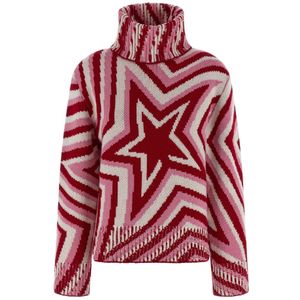 Perfect Moment, Dames, Truien, Veelkleurig, Maat: M Wol,