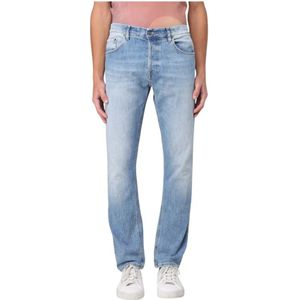 Dondup, Heren, Jeans, Blauw, Maat: W32 Katoen,