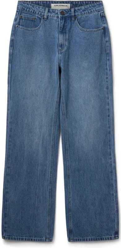 Sofie Schnoor - Parissw Jeans - Blauw - Dames - Licht Loszittend