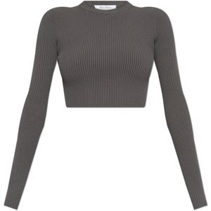 Max Mara, Dames, Tops, Grijs, Maat: S