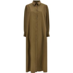 Armarium, Dames, Jurken, Beige, Maat: 2XS Katoen,