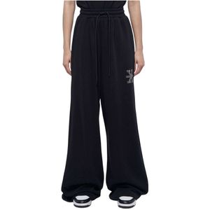 Richmond, Dames, Broeken, Zwart, Maat: 2XS Katoen,