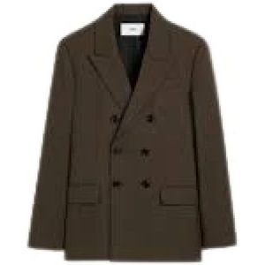 Ami Paris, Heren, Jassen, Bruin, Maat: M