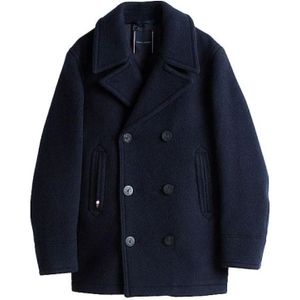 Tommy Hilfiger, Heren, Jassen, Blauw, Maat: XL