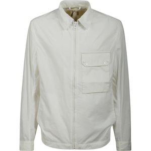 Ten C, Heren, Jassen, Wit, Maat: L Polyamide,